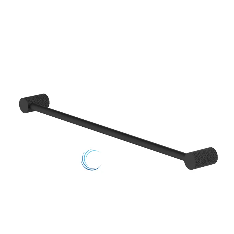 מתלה מגבת גוף בודד 4619 גוון שחור מט