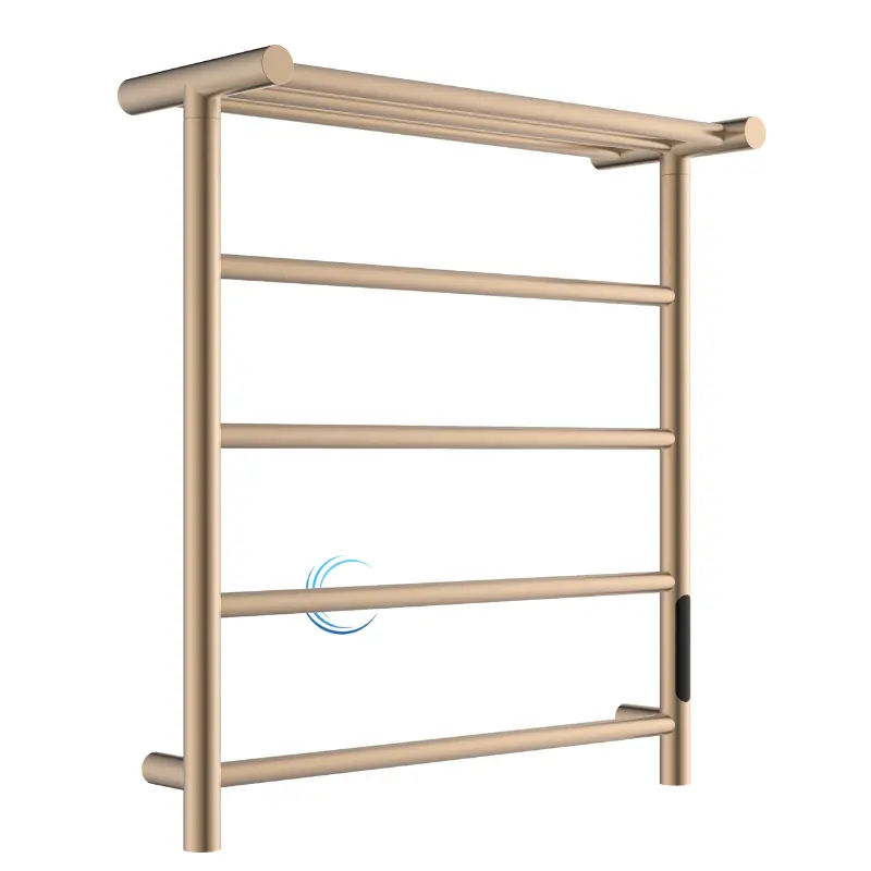 מחמם מגבות TH017 לחדר רחצה 60/23/60 ס";מ גוון רוז גולד מט