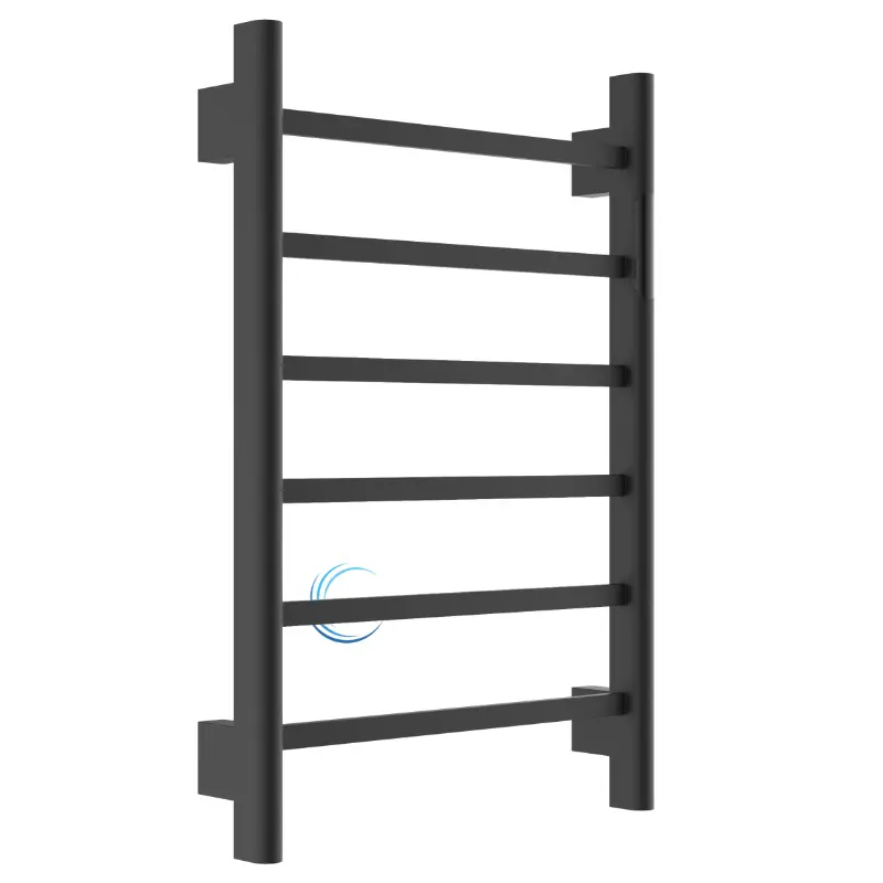 מחמם מגבות TH002 לחדר רחצה 58/50/70 ס";מ גוון שחור מט