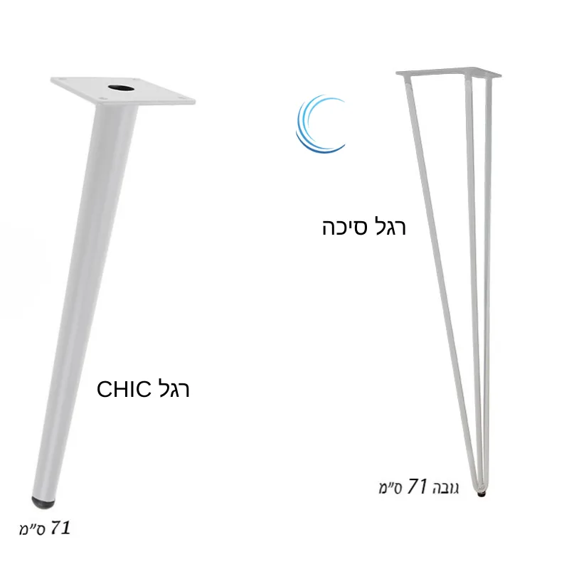 שידת איפור איב תלויה / קונסולה בגוון אפוקסי משטח אפוקסי