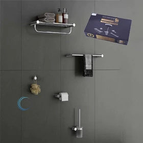סט אביזרי אמבטיה תלויים