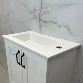 כיורים משטח חרס אינטגרלי