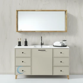 ארונות אמבטיה בעיצוב כפרי