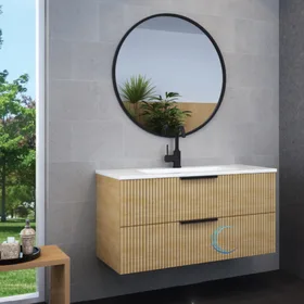 ארונות אמבטיה כיור אינטגרלי