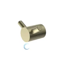 מתלה מגבת פנים כפול 4519 גוון זהב מט