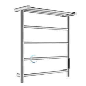 מחמם מגבות TH017 לחדר רחצה 60/23/60 ס"מ גוון ניקל מבריק