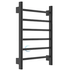 מחמם מגבות TH002 לחדר רחצה 58/50/70 ס"מ גוון שחור מט