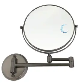 מראה מגדילה M8 פי 7 בסיס עגול גרפיט מט