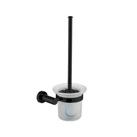 מברשת אסלה לקיר 4557 שחור מט ROUND