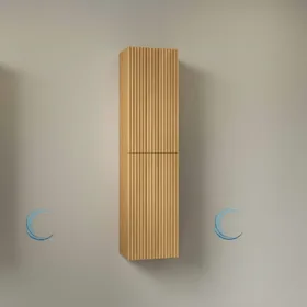 ארון שירות תלוי ברונקס עץ **אספקה מיידית** 120/30/30 ס"מ