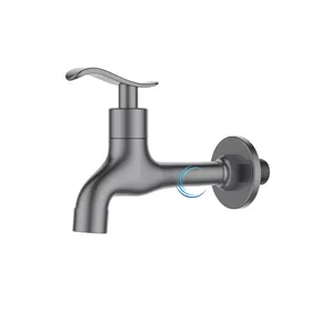 ברז מים קרים קצר מהקיר 1335 אפור גרפיט