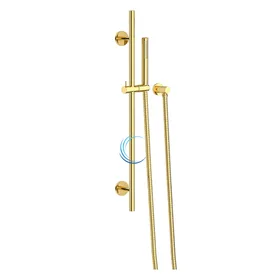 מוט רחצה 5507 למקלחת BRASS בגוון זהב מבריק