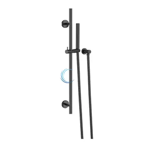 מוט רחצה 5507 למקלחת BRASS בגוון שחור מט