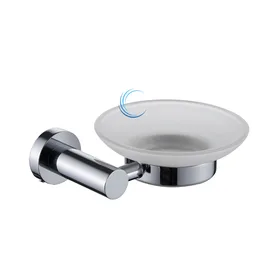 מחזיק סבוניה תלוי 4559 ניקל מבריק ROUND