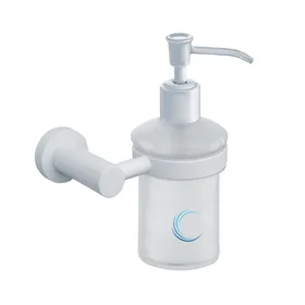 דיספנסר לסבון נוזלי 4552 גוון לבן מט ROUND