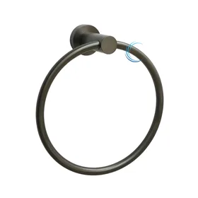 טבעת למגבת 4560 גרפיט מט ROUND