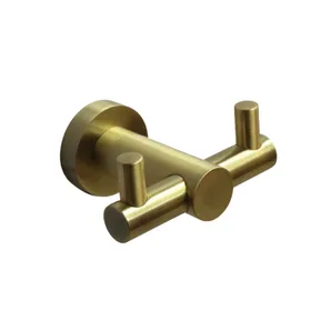 קולב מגבות כפול 4564 ברונזה מט ROUND