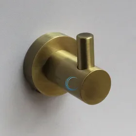 קולב מגבות בודד 4554 ברונזה מט ROUND