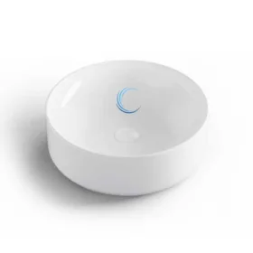 כיור מונח חרס עגול 9457 מעוצב 42/14 ס"מ לבן מבריק