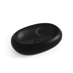 כיור מונח חרס 9854 מעוצב 56/33/14 ס"מ שחור מט