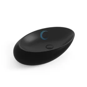 כיור מונח חרס 9863 מעוצב 59/37/14 ס"מ שחור מט