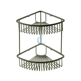 רשת פינתית דו קומתית מעוגלת 610 גוון גרפיט - BRASS