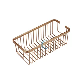 רשת רויאל 30 ס"מ מלבנית 72430 בגוון רוז גולד - BRASS